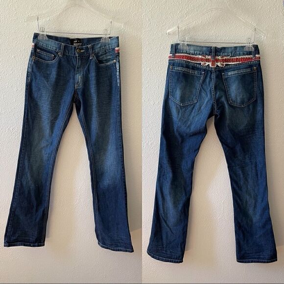 rare RIFF ST⭐️R . Rolling Stones jeans size 29/32 - Picture 1 of 15